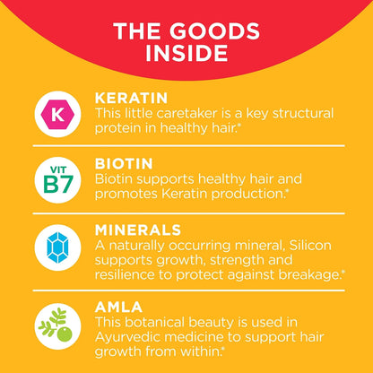 OLLY Hair Gummy 60ct & Kids Multivitamin Gummy Worms 70ct Supplement Bundles OLLYBuy Supplements Australia
