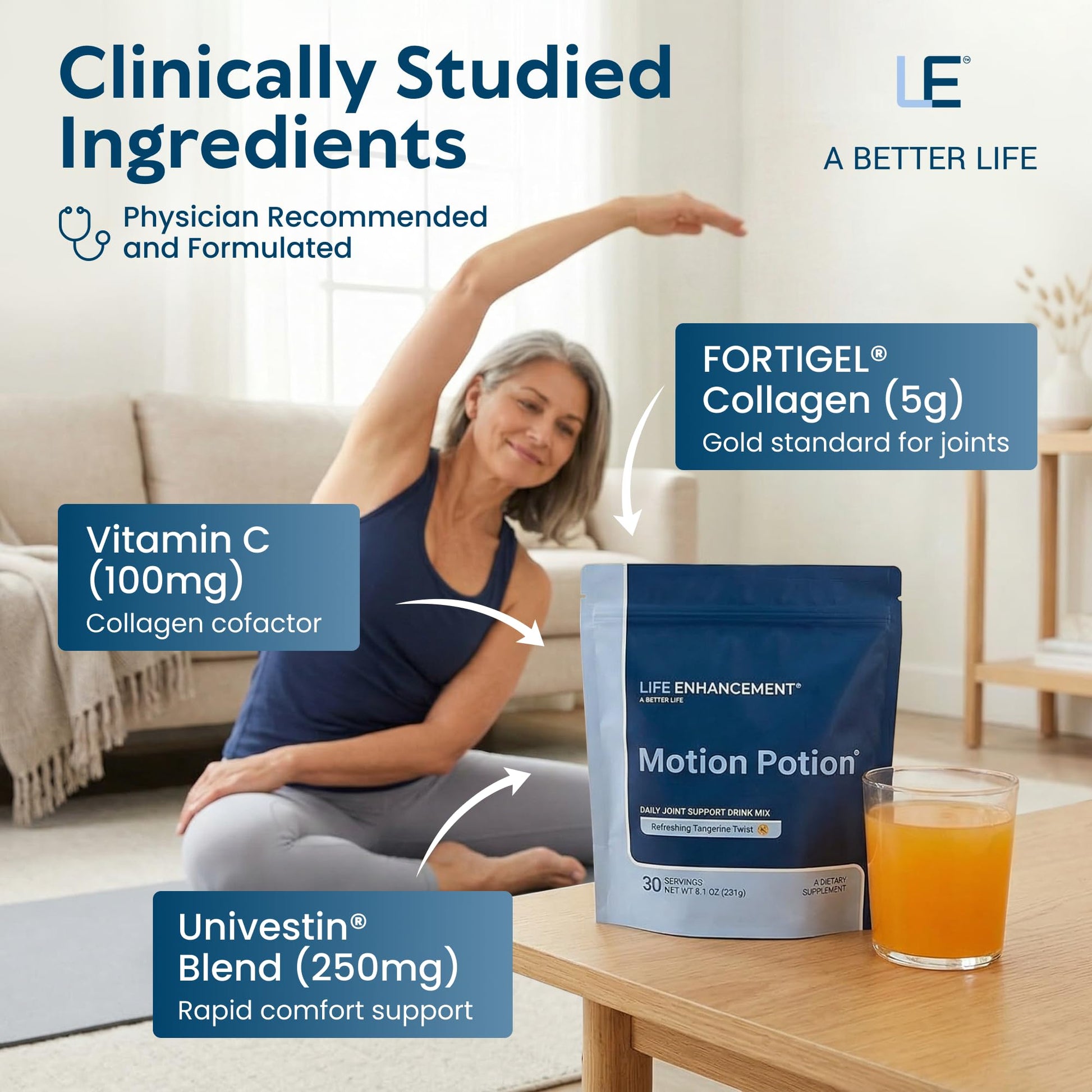 Life Enhancement Motion Potion Joint Support Drink Supplement Life EnhancementBuy Supplements Australia