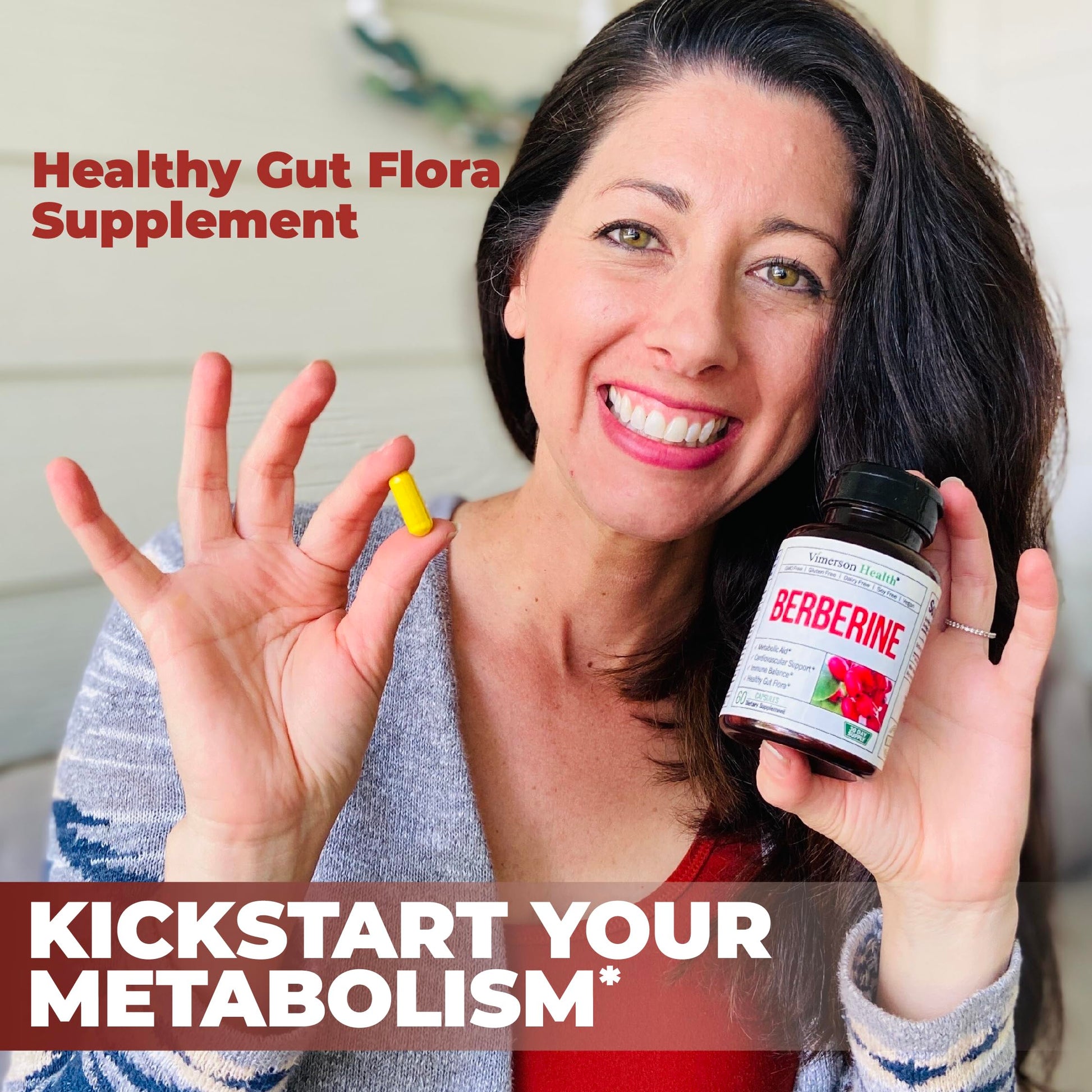 Vimerson Health Berberine Supplement with Third Party Tested Berberine 1800mg - Immune Support Supplement for Cardiovascular, Gastrointestinal Function & Metabolic Aid - Vegan & Non-GMO Vimerson HealthBuy Supplements Australia