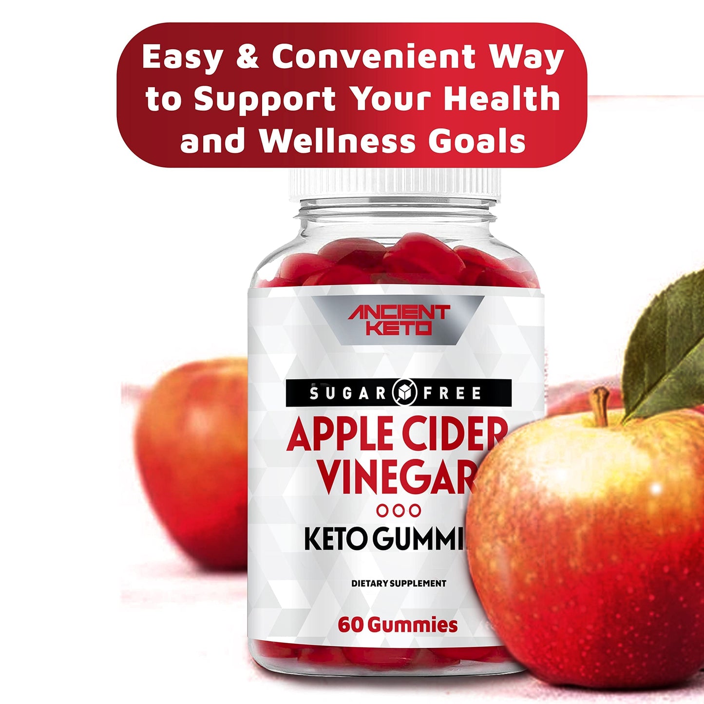 Ancient Keto Sugar Free Keto ACV Gummies, Apple Cider Vinegar Gummy Ancient KetoBuy Supplements Australia