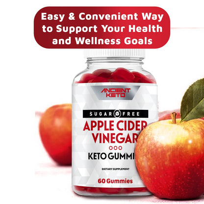 Ancient Keto Sugar Free Keto ACV Gummies, Apple Cider Vinegar Gummy Ancient KetoBuy Supplements Australia