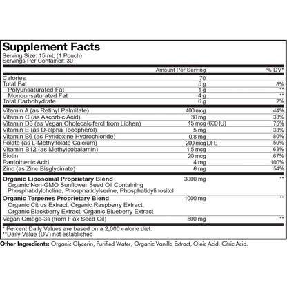Codeage Multivitamins For Teens, Liquid Vitamin C for Teenagers, Vitamin A B6 B12 D3 E For Kids, Biotin Zinc Omega-3 Folate, Liposomal Vitamins Supplement Codeage
