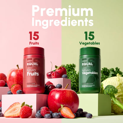 Equal Supplements Fruits and Vegetables Capsules | 2 Month Supply | GMP Certified-Manufactured in US | Fruit and Veggies Supplement for Balance | of Nature, Fruit and Vegetable Capsule for Adults Equal SupplementsBuy Supplements Australia
