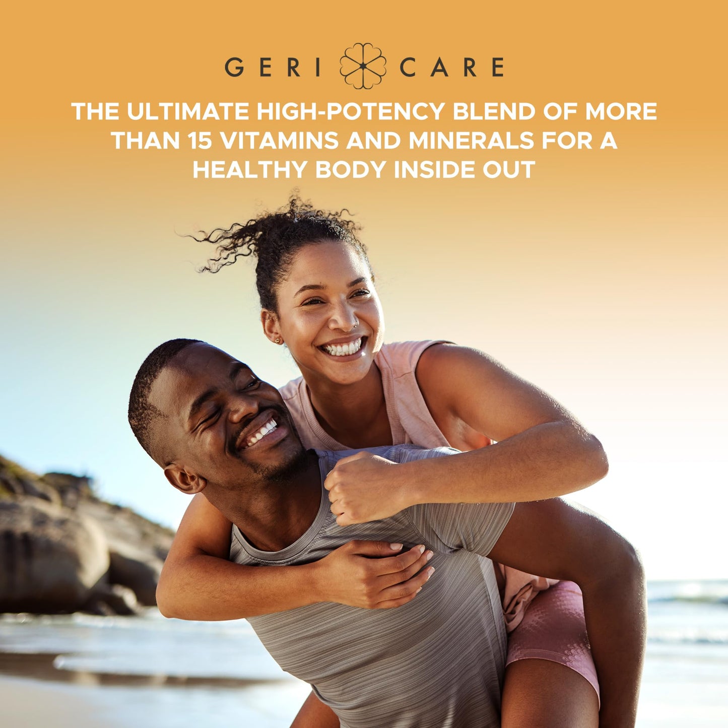 One-Daily Multivitamins with Minerals for Men & Women (100 Tablets) by GeriCare| High-Potency Multi-Vitamin & Multimineral Dietary Supplement for Immunity, Energy| Complete Daily Nutritional Support GeriCareBuy Supplements Australia