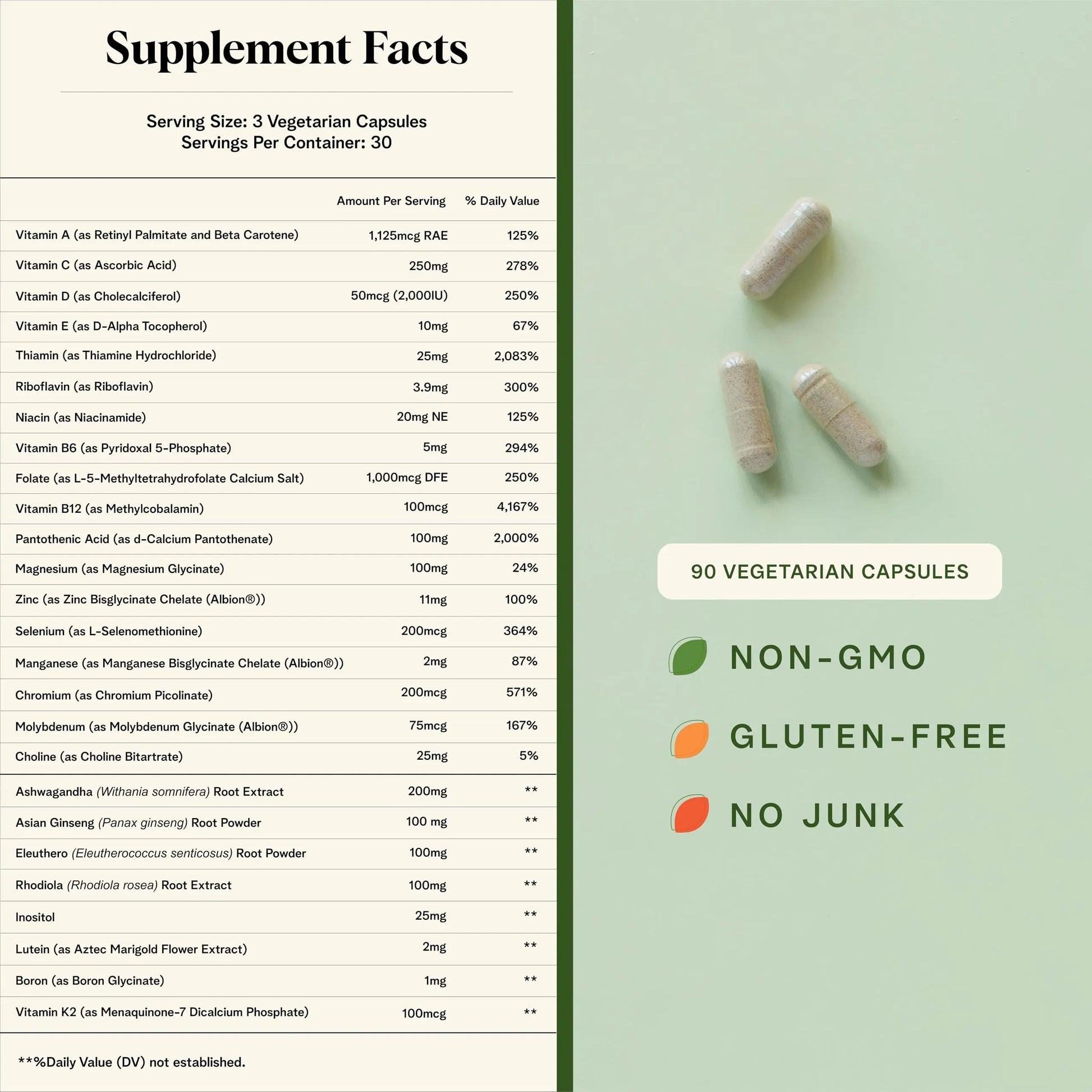 Healthy Response Daily Response Multivitamin 90 Capsules - Multivitamin + Adaptogen Blend for Energy & Stress Support Healthy ResponseBuy Supplements Australia
