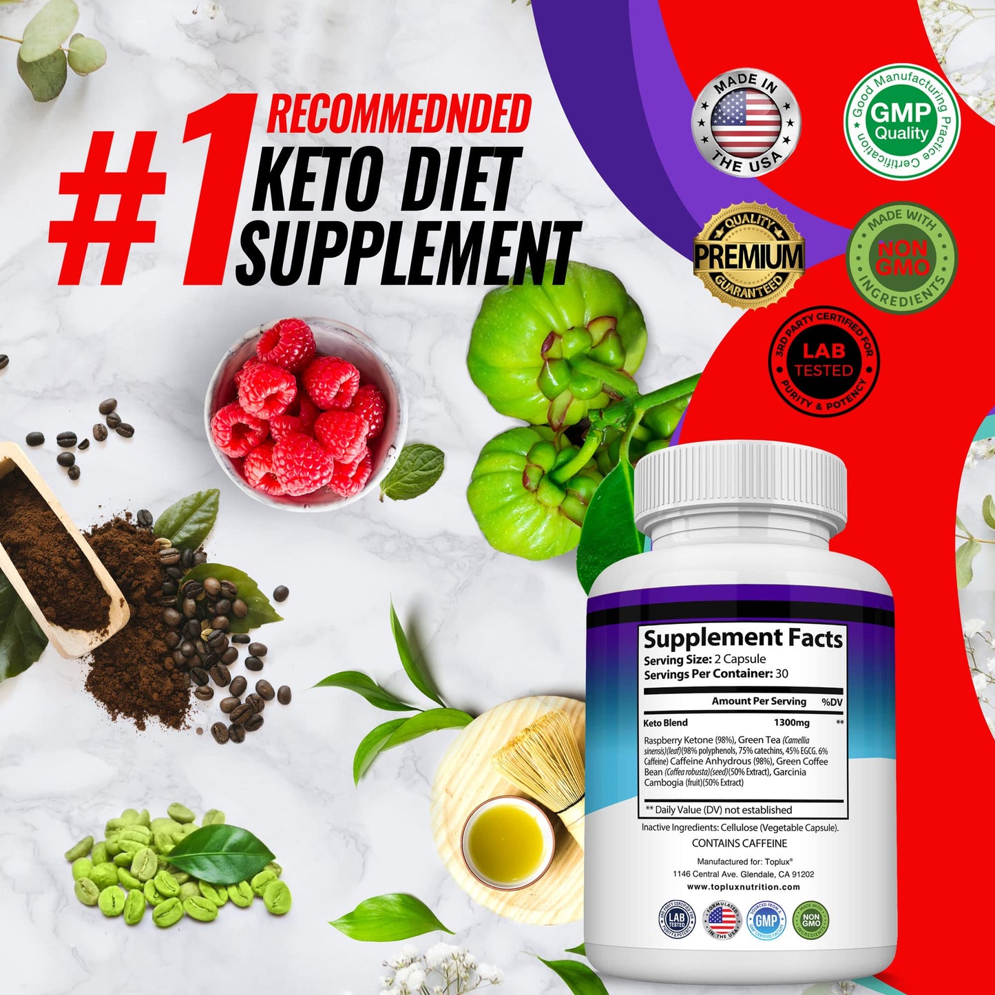 Keto Boost Diet Pills Ketosis Supplement - Natural Exogenous Keto Formula Support Energy TopluxBuy Supplements Australia