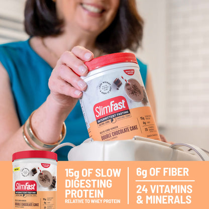 SlimFast Intermittent Fasting, Casein Protein Powder, Biotin with Vitamin & Mineral Bend SlimFastBuy Supplements Australia