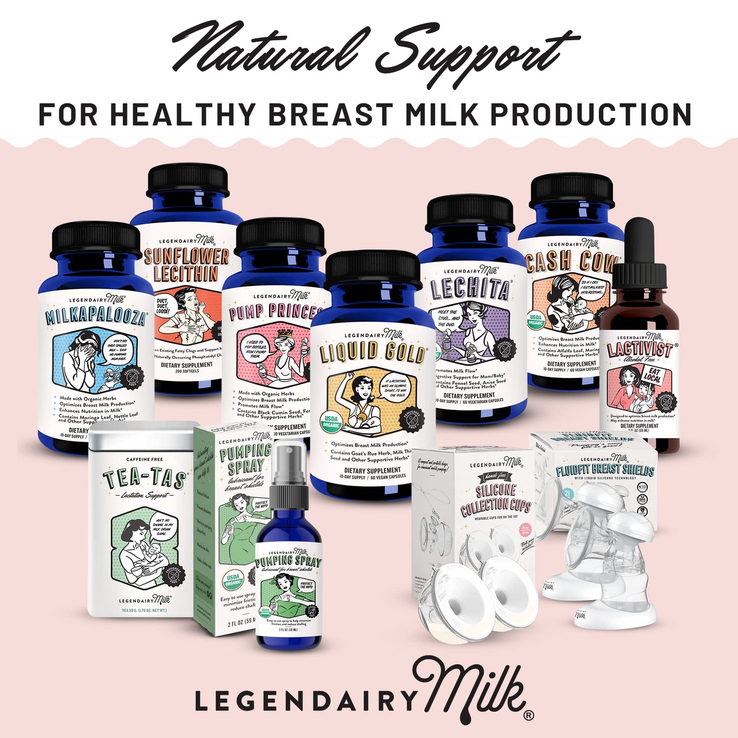 Legendairy Milk Liquid Gold Lactation Supplement, Organic Goat's Rue Lactation Legendairy MilkBuy Supplements Australia