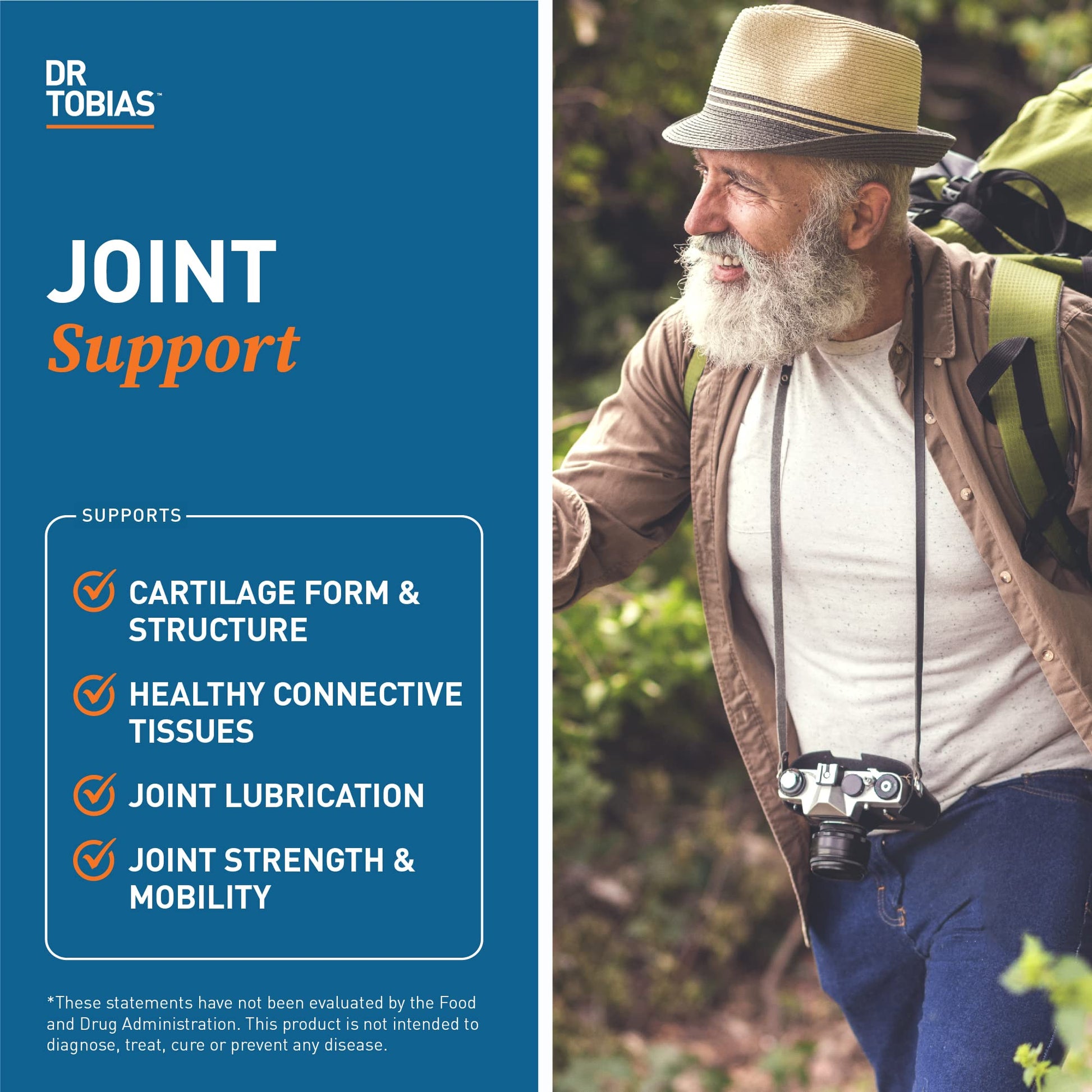 Dr. Tobias AKG Supplement & Joint Support Supplement - Supports Energy, Muscles, Cartilage & Joint Health, Non-GMO Dr. TobiasBuy Supplements Australia