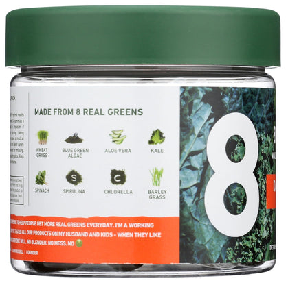 8Greens Daily Greens Gummies - Superfood Booster, Energy & Immune Support - Maple Wellness Supplements