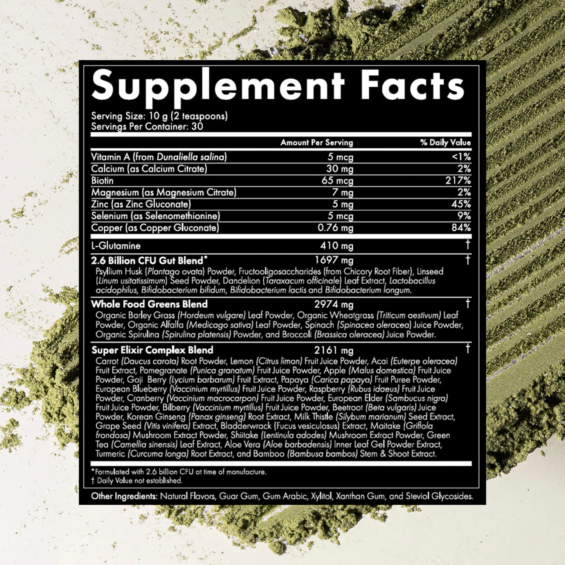 WelleCo The Super Elixir Daily Greens Powder, Probiotic Drink Mix with Whole Foods, Gluten Free, Vegan Gut Health Powder, Energy, Immunity, Healthy Skin, Hair & Nails (300g, Mixed Berry) WelleCoBuy Supplements Australia