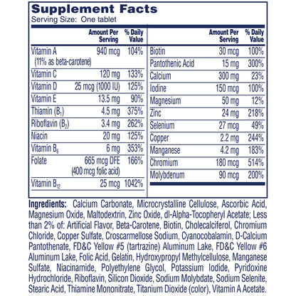 One A Day Women’s 50+ Multivitamins Tablet, Multivitamin for Women with Vitamin A, C, D ONE A DAYBuy Supplements Australia