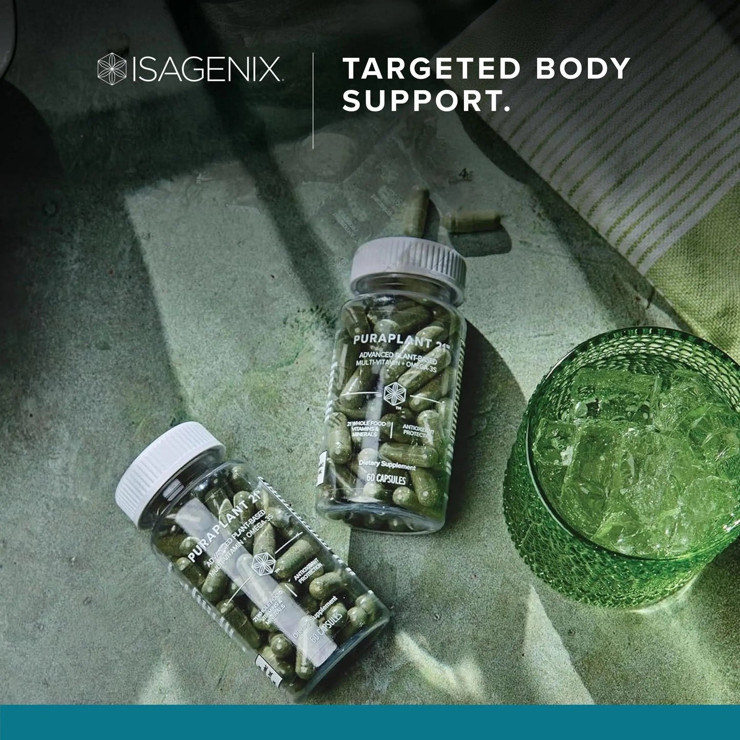 Isagenix PuraPant 21 - Advanced Plant-Based Daily Multi-Vitamin Sourced from Organic Fruits and Vegetables IsagenixBuy Supplements Australia