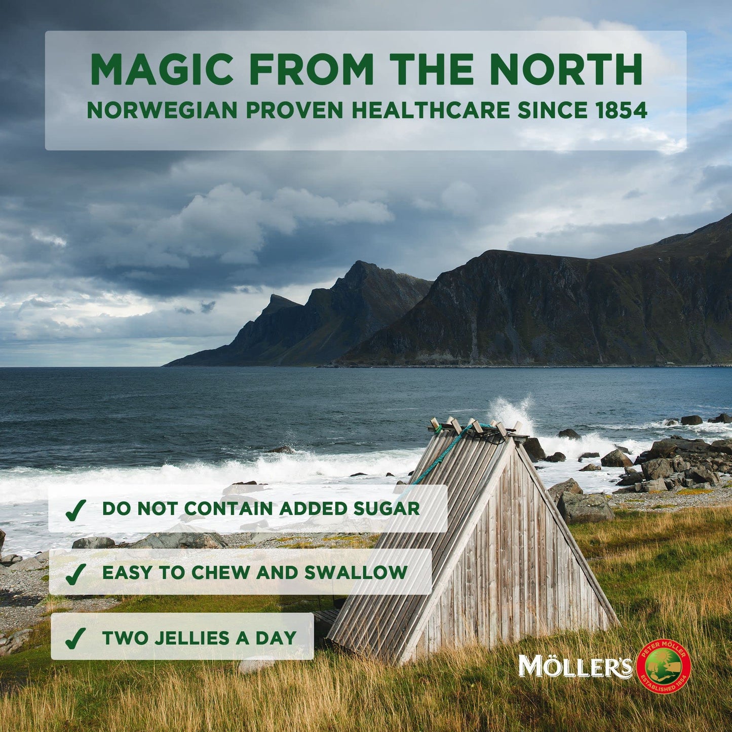 MÖLLER'S Omega 3 Capsules, Natural Fish Oil Omega3 for Kids with DHA and EPA, No Gluten, Lactose or Added Sugar & Easy to Chew, Strawberry Flavor, 36 Capsules MÖLLER'SBuy Supplements Australia
