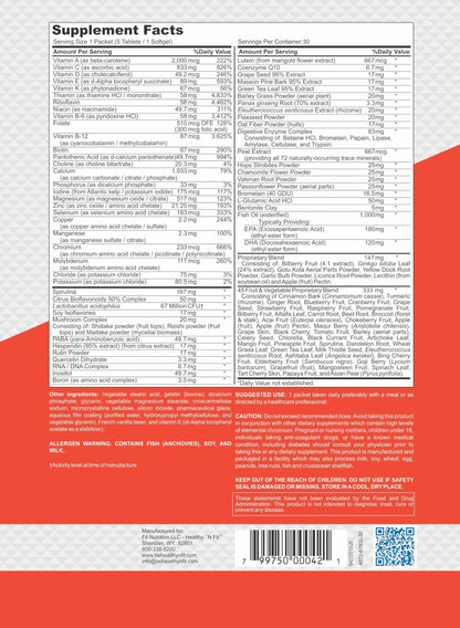 Healthy 'N Fit NUTRI Pack - 30 Day Pkt -One Pack Daily, Multivitamin All-in-One Packets Healthy 'N Fit