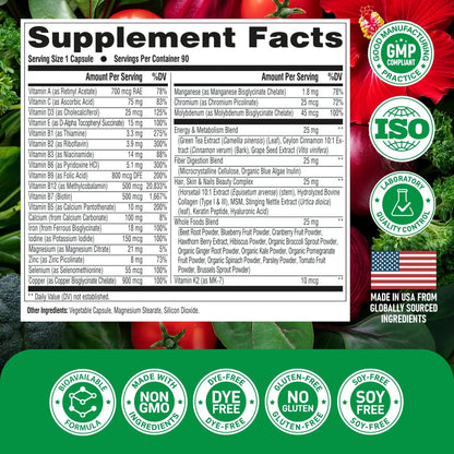 NUTRAHARMONY Multivitamins & Probiotics for Women NUTRAHARMONYBuy Supplements Australia