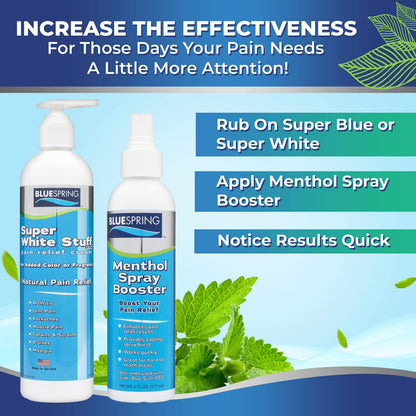 Emu Therapy Super White Stuff OTC 12-oz. Pump Bottle - Natural, Made in USA, Paraben-Free, Works in As Little As 5 Minutes for Joint/Muscle Pain, Backaches, Sprains/Strains, Bruises & More Emu TherapyBuy Supplements Australia