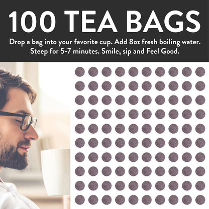 FGO Organic Hibiscus Tea, Eco-Conscious Tea Bags, 100 Count, Packaging May Vary FGOBuy Supplements Australia