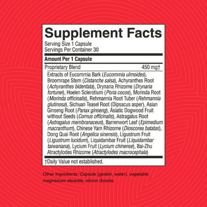 Nature's Sunshine KB-C, Chinese TCM Concentrate, 30 Capsules | Strengthens the Urinary System, Supports the Structural System, and May Help the Body Restore Energy Nature's SunshineBuy Supplements Australia