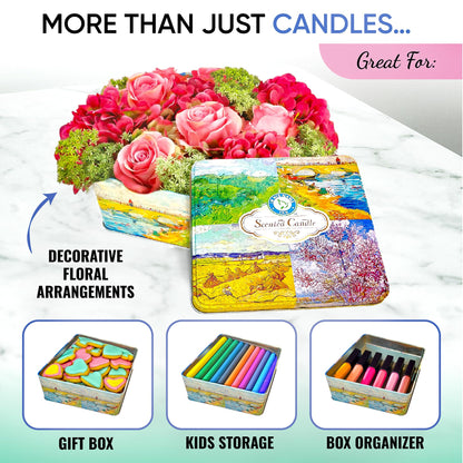 Scented Candles Gift for Women, 4 Pack, Reusable Tin Box, Luxury Candles for Home In His NameBuy Supplements Australia