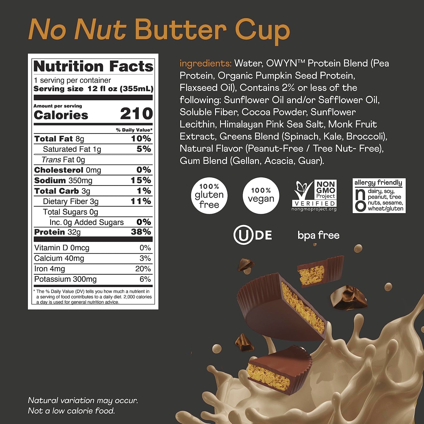 OWYN Only What You Need Pro Elite Vegan High Protein Keto Shake, 32g Protein, 9 Amino OWYN Only What You NeedBuy Supplements Australia