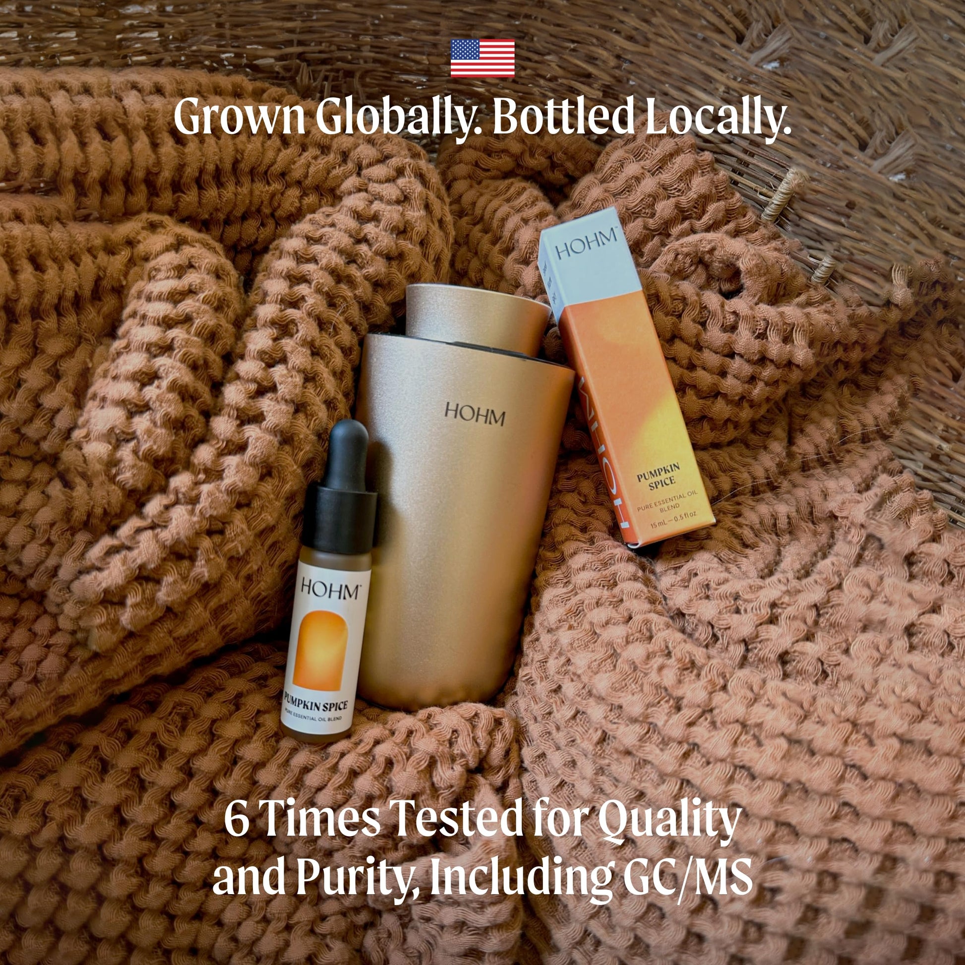 Hohm Pumpkin Spice Essential Oil Blend - Natural, Pure Essential Oil for Your Home Diffuser HohmBuy Supplements Australia