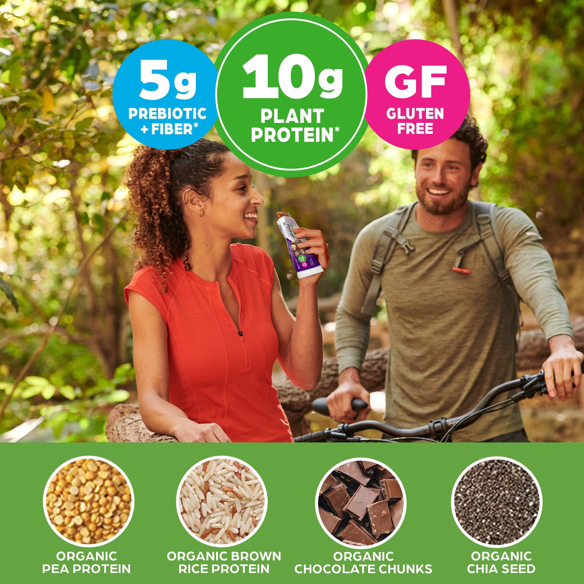 Orgain Organic Vegan Protein Bars, Smores - 10g Plant Based Protein, Gluten Free Snack OrgainBuy Supplements Australia