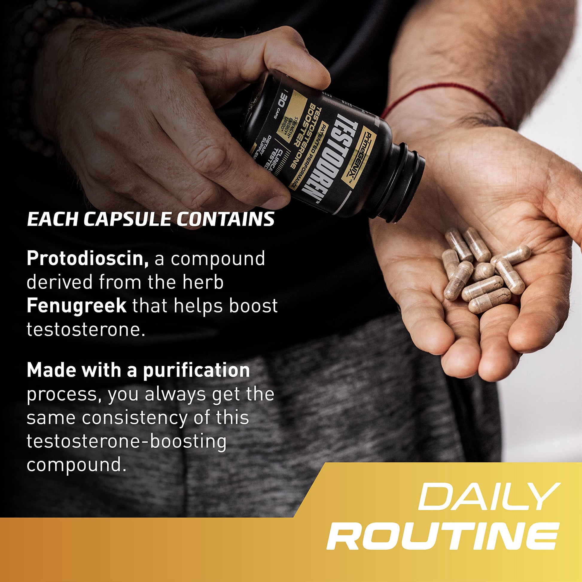 PrimeGENIX Testodren Advanced Testosterone Booster for Men | Natural Stamina, Endurance, Energy & Strength Enhancing Supplement | Lean Muscle Builder | Sports Nutrition Testosterone Booster PrimeGENIXBuy Supplements Australia