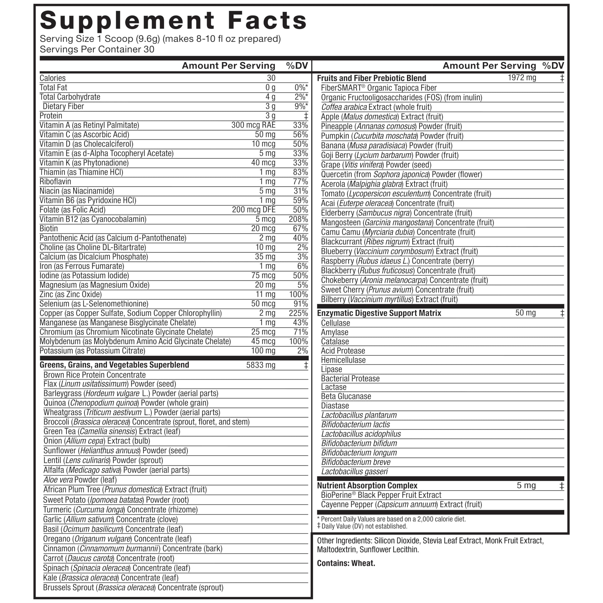 FORCE FACTOR Smarter Greens Daily Wellness Powder to Support Energy, Immunity & Digestion Force FactorBuy Supplements Australia