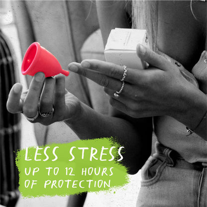 Oi | Organic Initiative - Menstrual Cup | Small - Slim-fit, Wear for 12 hrs | Reusable, Leak Free (17 ml) oiBuy Supplements Australia