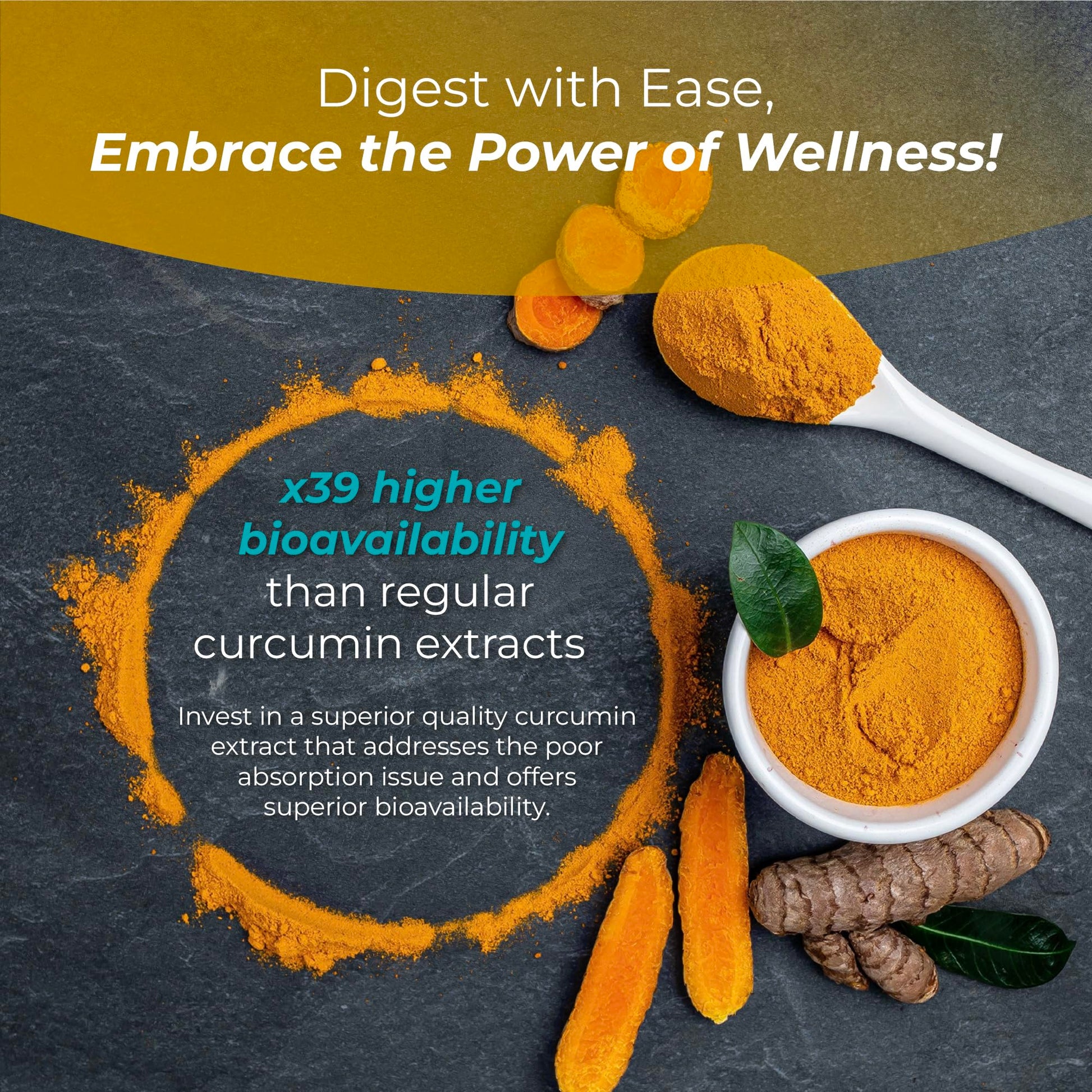 PUREHEALTH RESEARCH Curcumin Extract - High Absorption Turmeric Supplement for Robust Immune Support - Joint Support for Overworked Joints and Muscles - Powered by Curcugen x39 Bioavailable - 1 Bottle PUREHEALTH RESEARCHBuy Supplements Australia