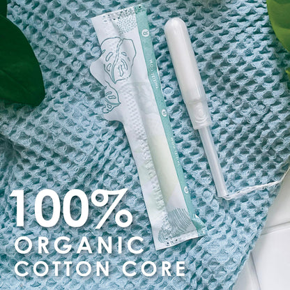 L. Organic Cotton Tampons - Regular 42 Count x 2 Packs (84 Count Total) (Packaging May Vary) L.Buy Supplements Australia
