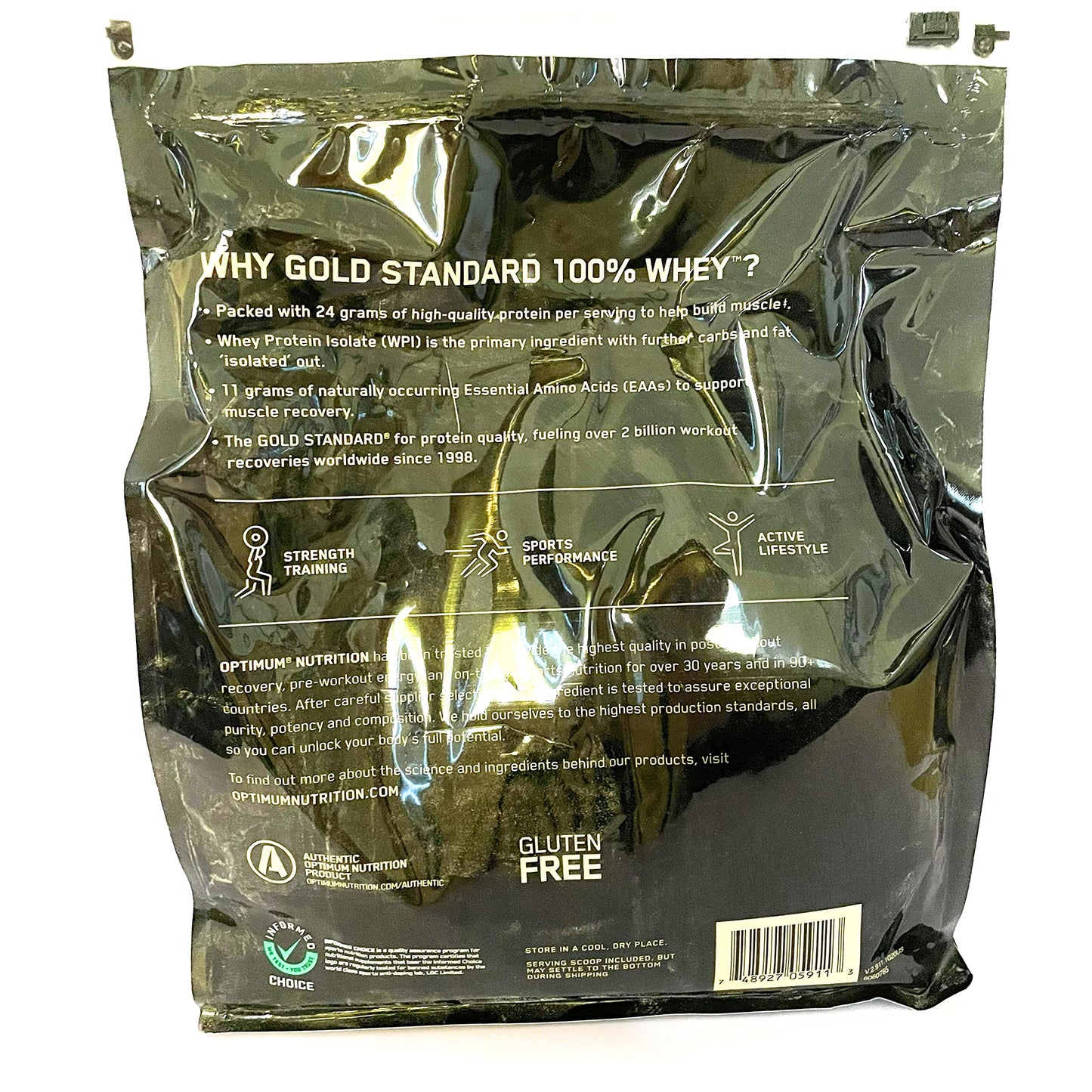 100% Whey Gold Standard, Extreme Milk Chocolate, 5 lb Optimum NutritionBuy Supplements Australia