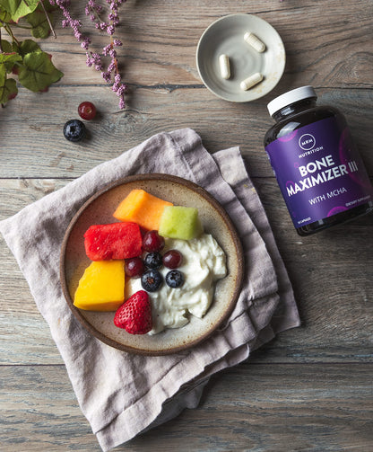 MRM Nutrition Bone Maximizer® III | with MCHA + Vitamin D3 + Vitamin K2 | Bone Health | High Potency | Key Vitamins and Minerals for Bones | 50 Servings MRMBuy Supplements Australia