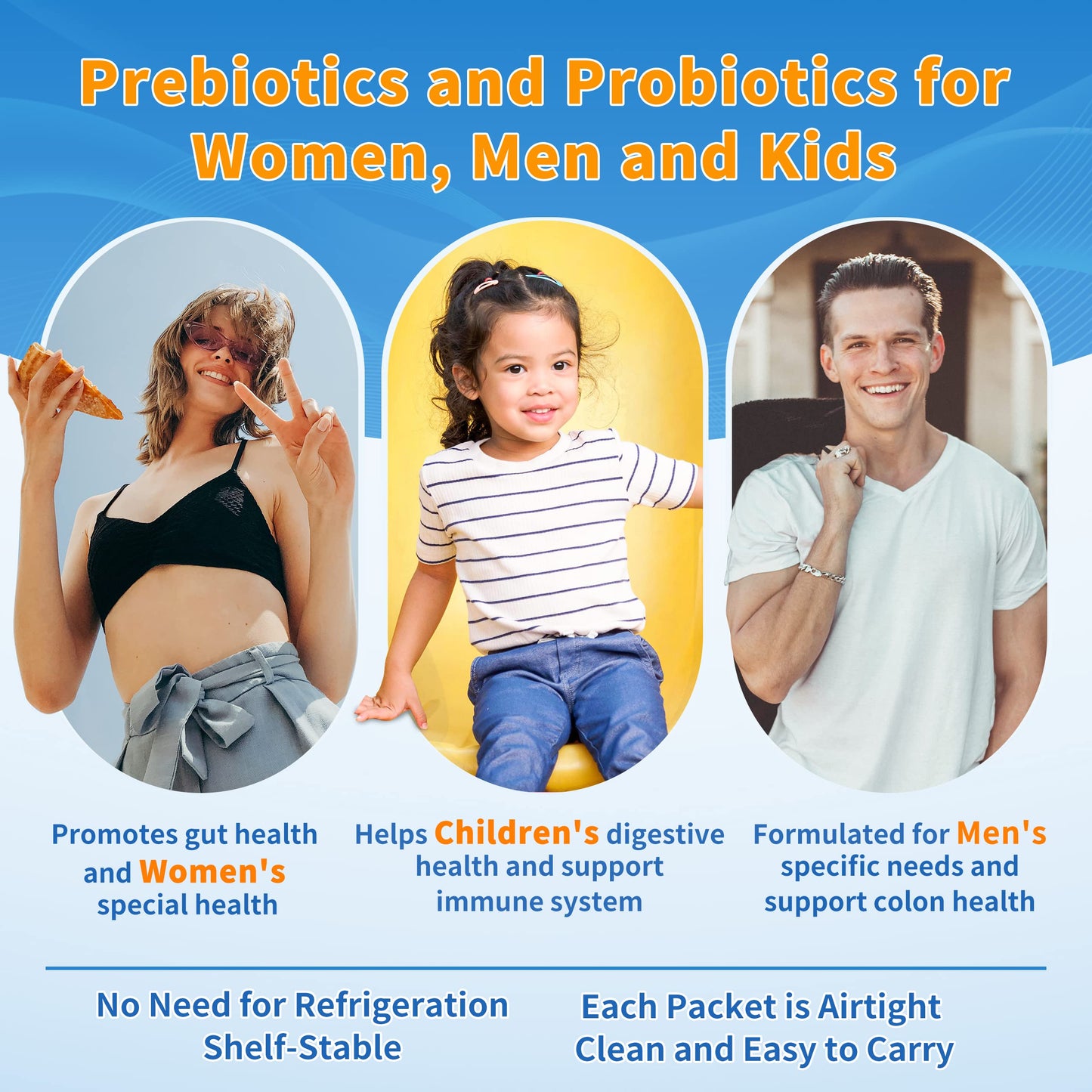 ZEBORA Probiotics for Women, Men and Kids, Prebiotics and Probiotics Powder ZEBORABuy Supplements Australia