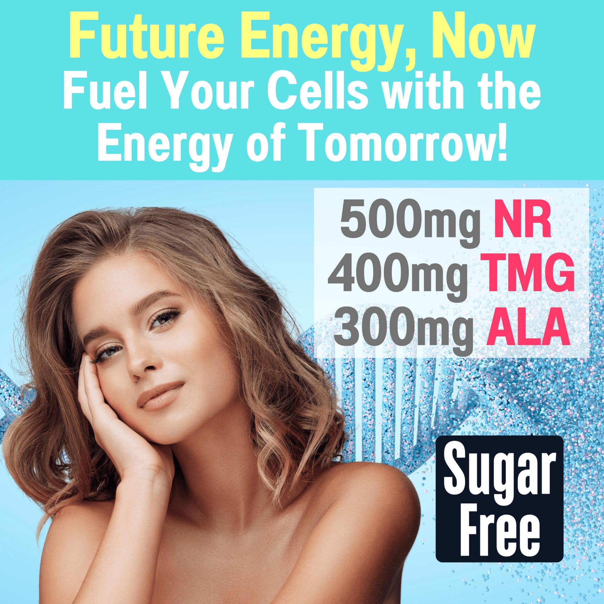 1500mg NAD+ Sugar Free Gummies | NAD + Plus NR TMG ALA Trans-Resveratrol Fisetin Supplements | Nicotinamide Riboside Trimethylglycine Alpha Lipoic Acid Betaine Pills Capsules Tincture Supplement Alt SHIZAMBuy Supplements Australia