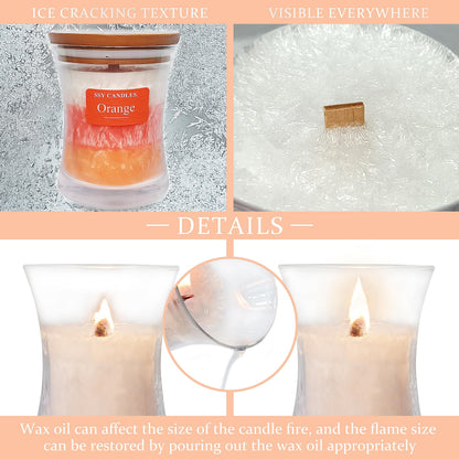 Citrus Jar Aromatherapy Candle Scented Candle Handmade Soy Candles Wood Candles Wick Fragrance SEUCRWAXBuy Supplements Australia