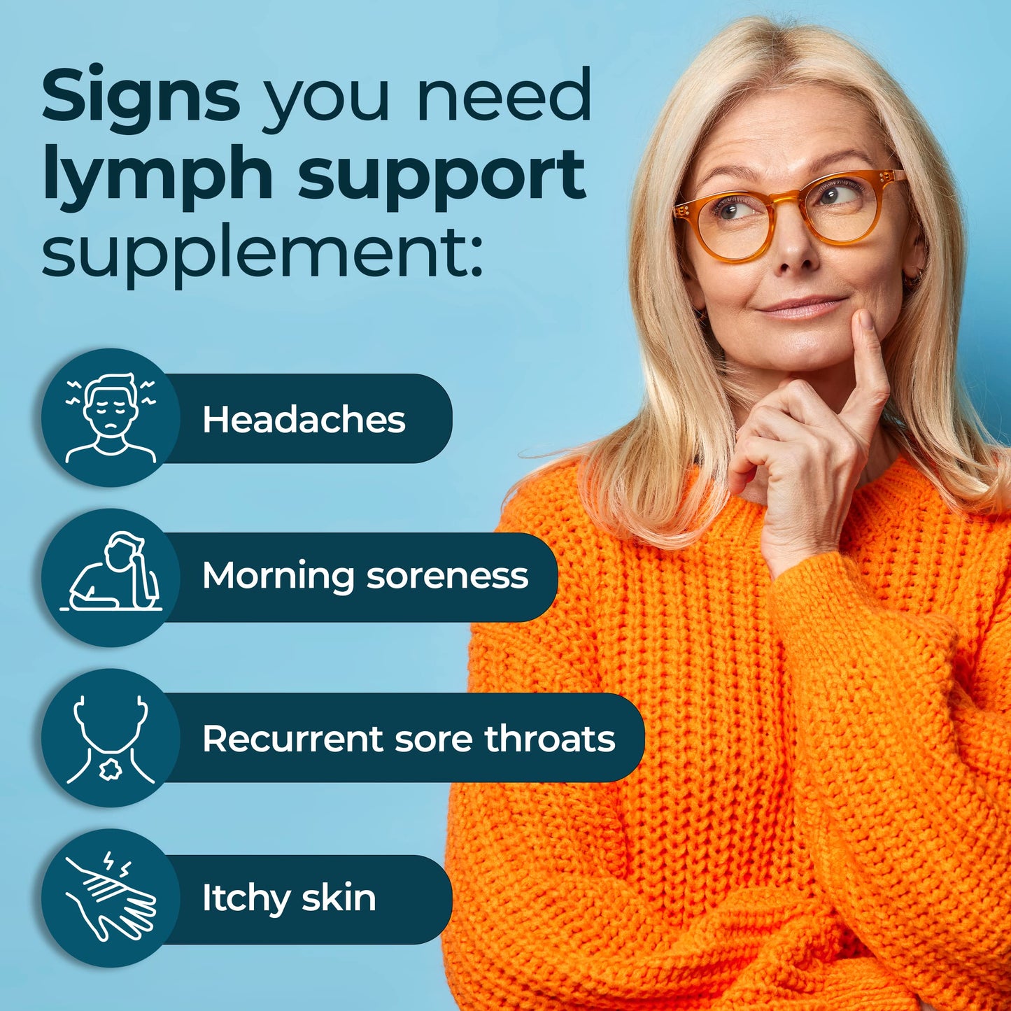 PUREHEALTH RESEARCH Lymph System Support Supplement - Lymphatic Drainage Supplement PUREHEALTH RESEARCHBuy Supplements Australia