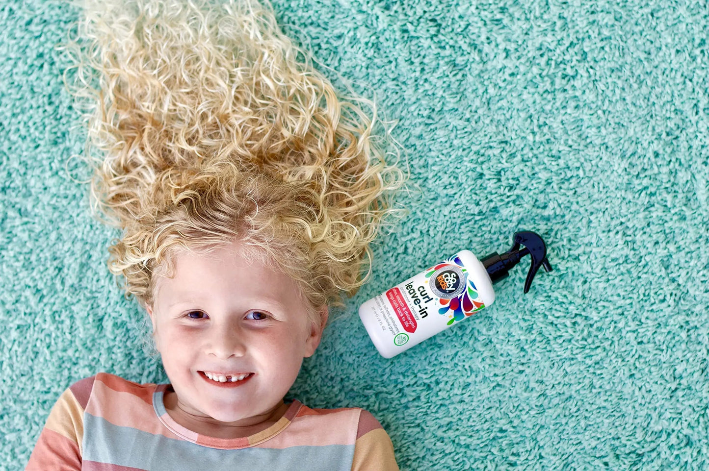 SmartyPants Organic Toddler Multivitamin Gummies & So Cozy Leave in Conditioner for Kids' Curly Hair, 60 Count SmartyPantsBuy Supplements Australia