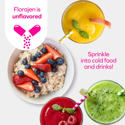 Florajen Women's Vaginal Probiotics, Provides Gut Health & Constipation Relief For Adults And Bloating Relief FlorajenBuy Supplements Australia