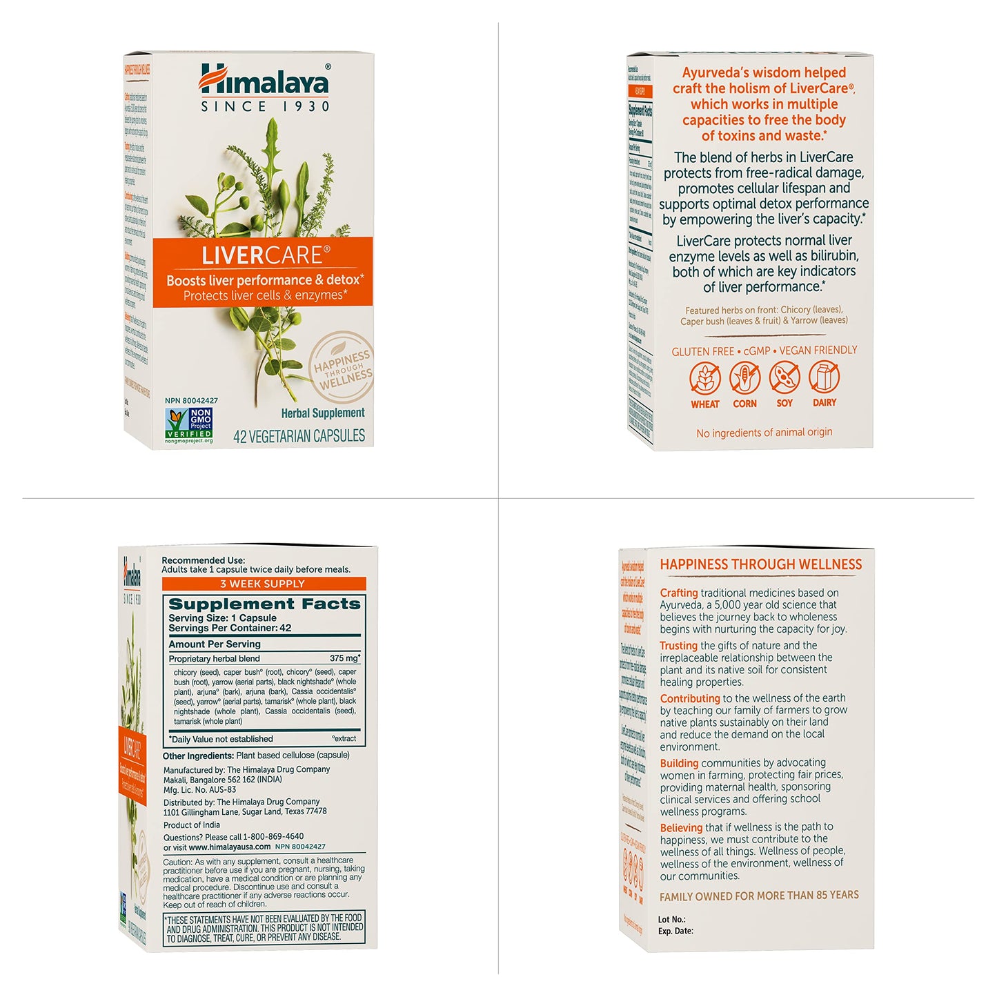 Himalaya LiverCare for Total Liver Support, Cleanse and Detox, Protects Cells & Enzymes HimalayaBuy Supplements Australia