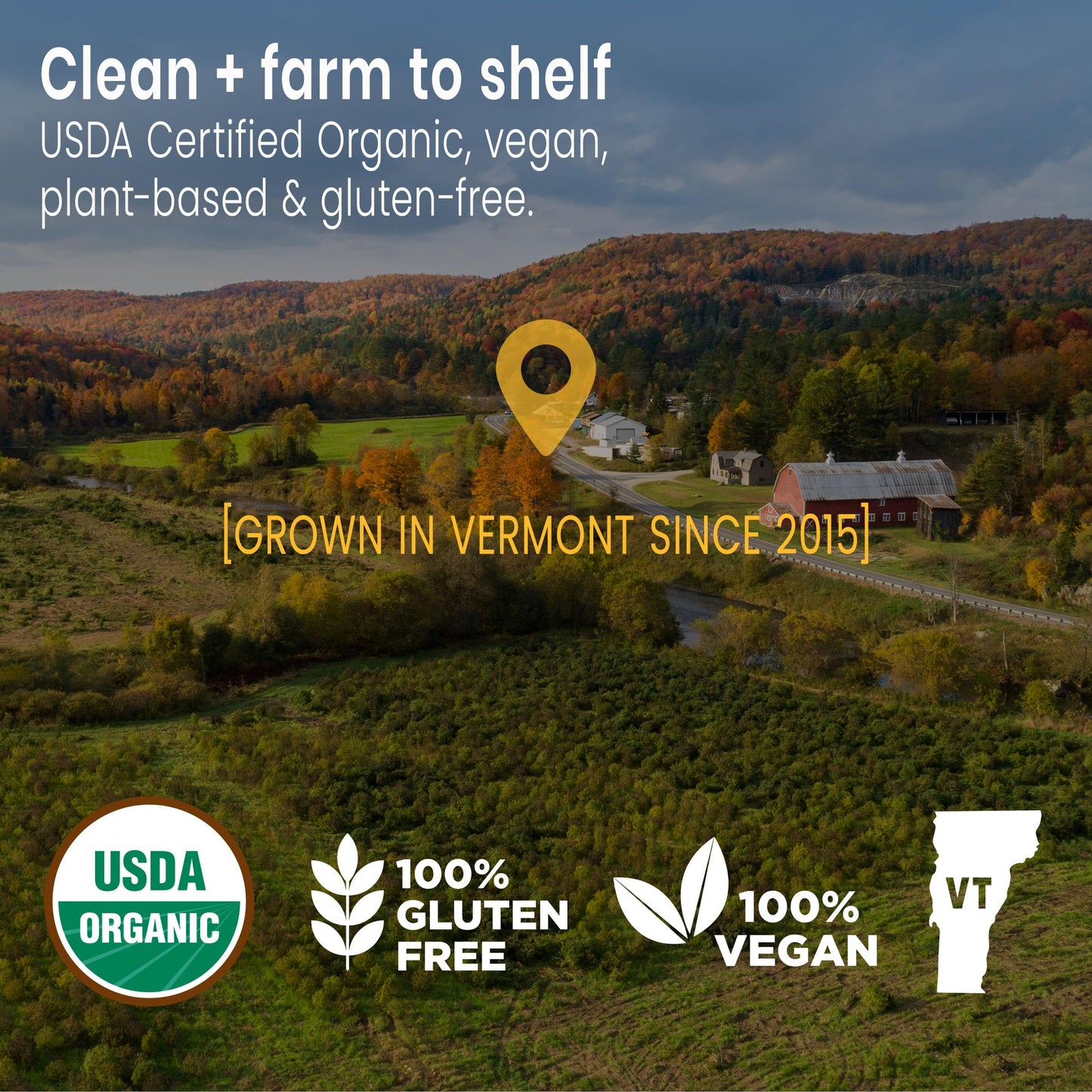 Sunsoil A World of Calm Organic Gummies, USDA Certified Organic, No Glucose, Vegan, Gluten-Free, Plant-Based Sunsoil SupplementsBuy Supplements Australia