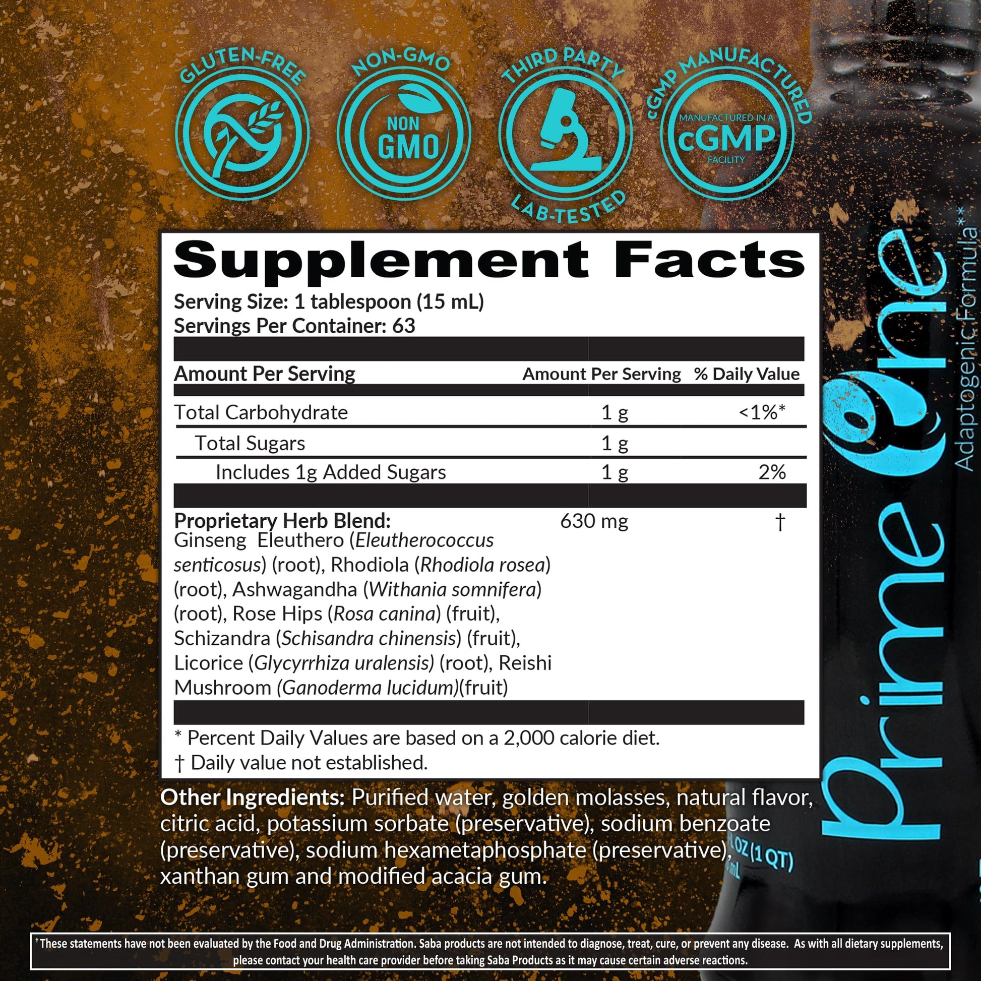 HerbFuse Ashwagandha Liquid Shots – Stress Relief Supplement for Calm Mood & Energy Support – Adaptogen Formula with Rhodiola, Reishi & Ginseng – Fast Absorption – 30 Servings – Saba Prime One HerbFuseBuy Supplements Australia