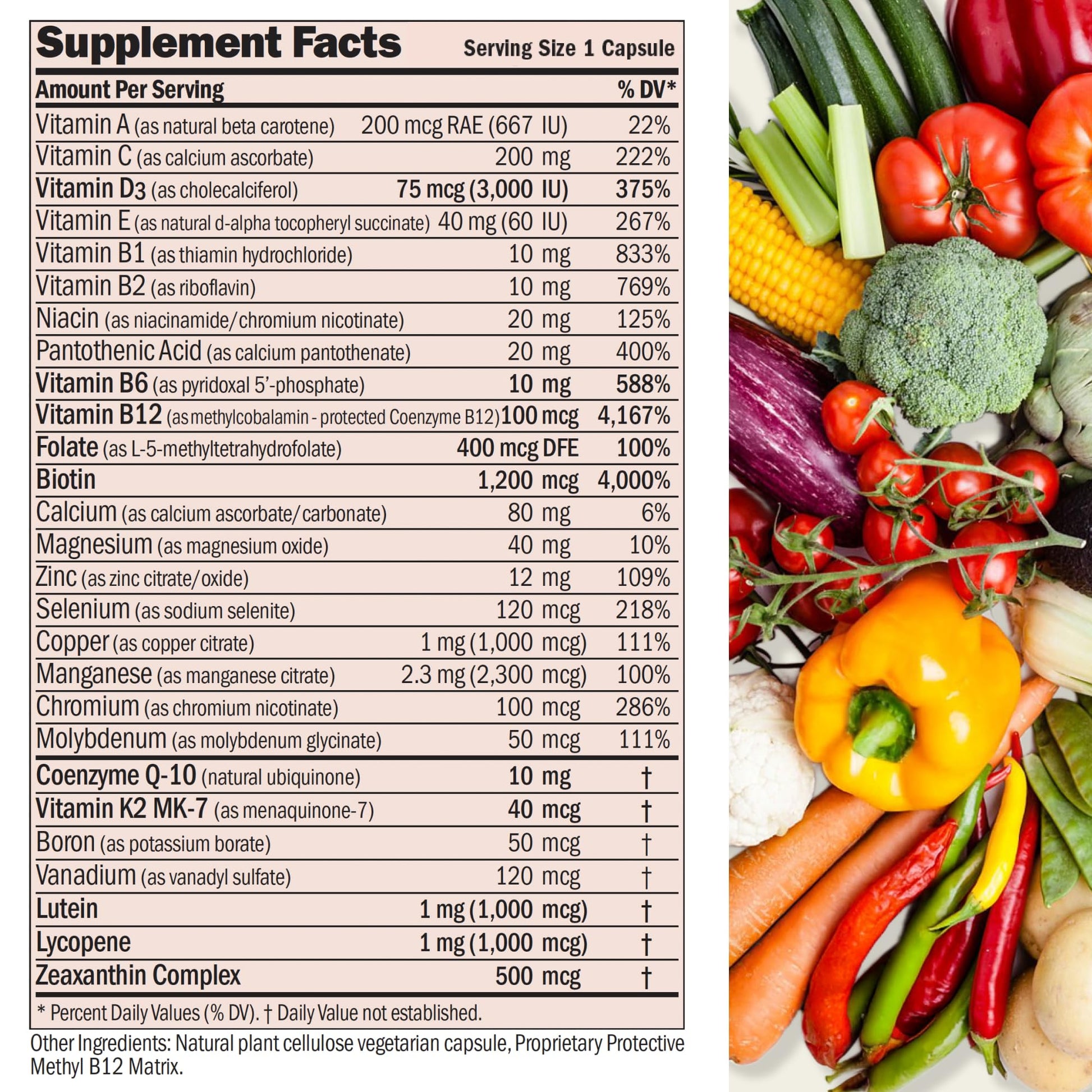 ANDREW LESSMAN Essential-1 nuonce max Multivitamin 3000 IU Vitamin D3 360 Small Capsules. 100 mcg Methyl B12 ANDREW LESSMANBuy Supplements Australia