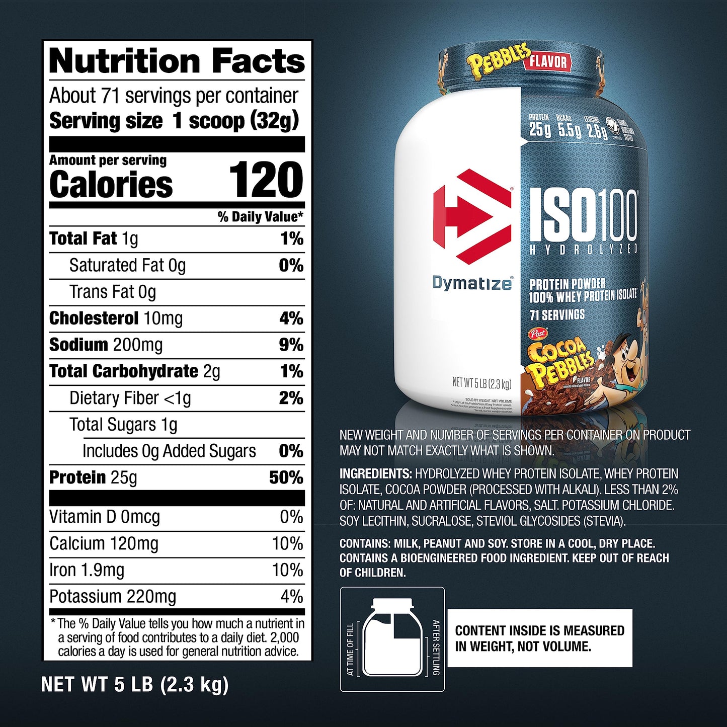 Dymatize ISO100 Hydrolyzed Protein Powder, 100% Whey Isolate, 25g of Protein, 5.5g DymatizeBuy Supplements Australia