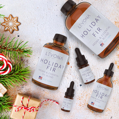 Levona Scent Christmas Essential Oils for Diffuser: Holiday Fir Essential Oil for Diffusers for Home LEVONA SCENTBuy Supplements Australia