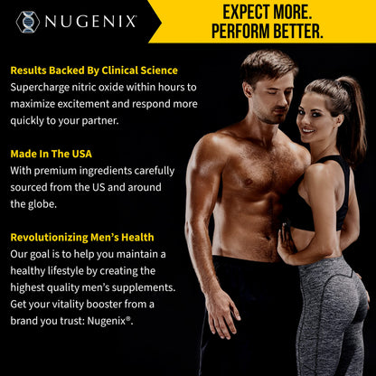Nugenix Sexual Vitality Booster - Ultra Premium Performance Amplifier for Men - Nitric Oxide NugenixBuy Supplements Australia