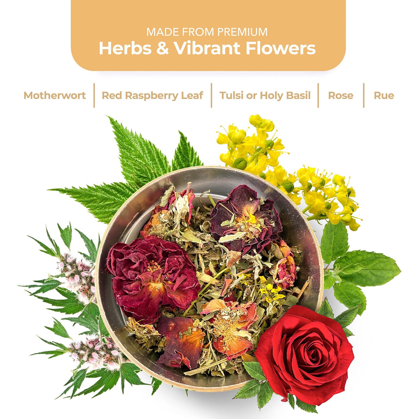 Yoni Steam Herbs Creativity Blend, Receptivity & Fertility Yoni Herbs for Cleansing and Toning LeiamoonBuy Supplements Australia