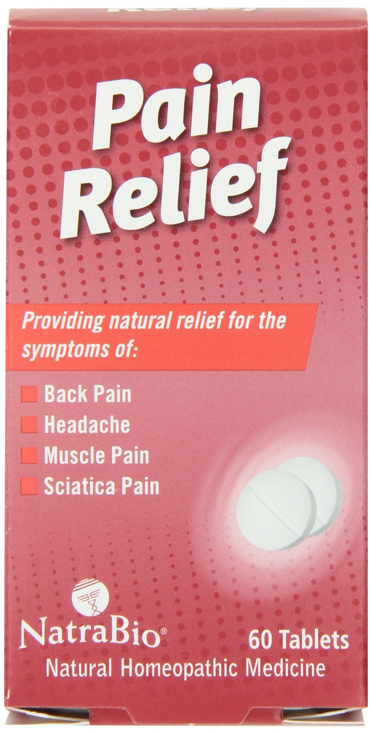 Natrabio Pain Relief Tablets, 60 Count NatraBioBuy Supplements Australia