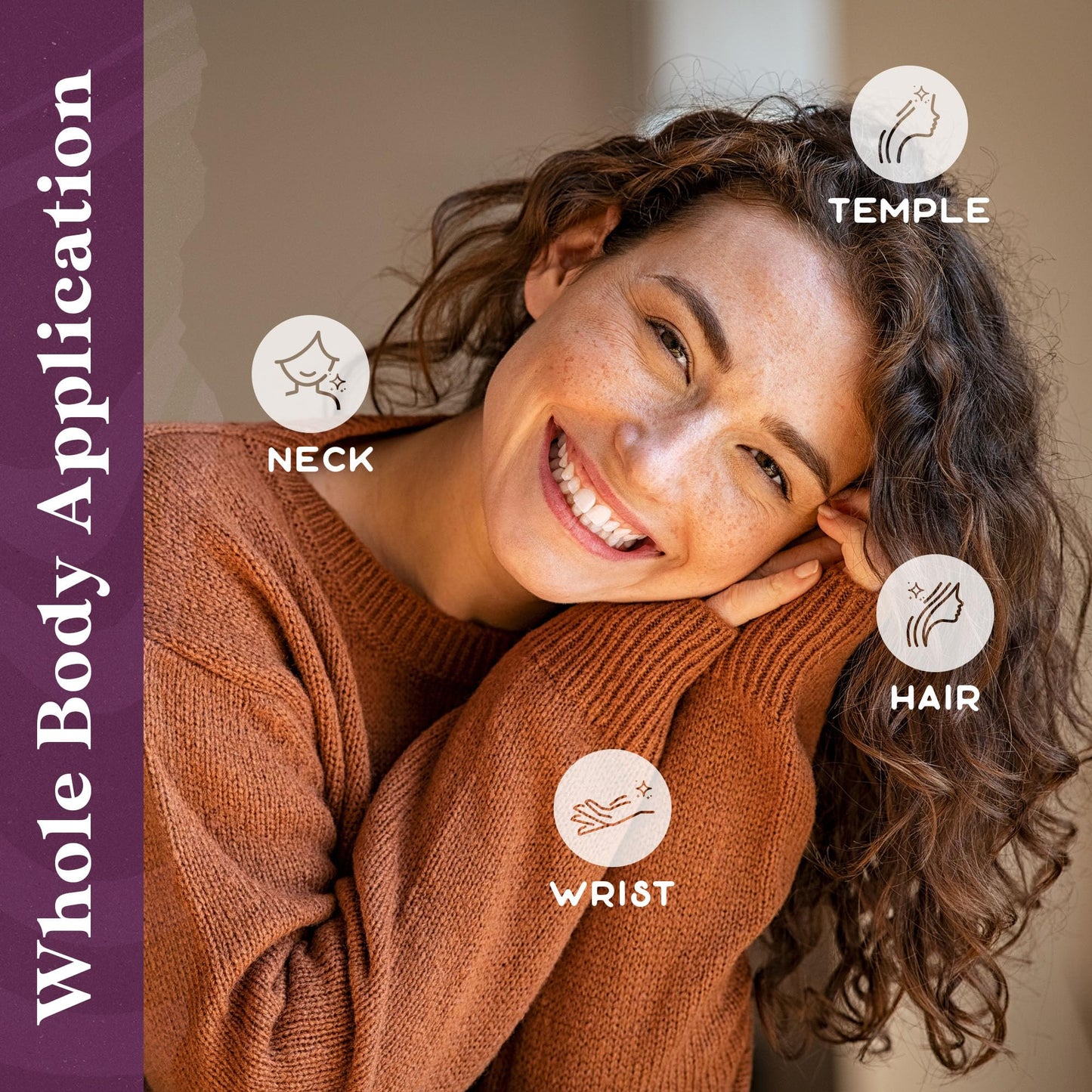 Essential Oils Balm Stick | Grounded Thought Aromatherapy Balm | All Natural Body Balm PURPLE CANYONBuy Supplements Australia